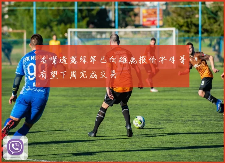 名嘴透露绿军已向雄鹿报价字母哥有望下周完成交易